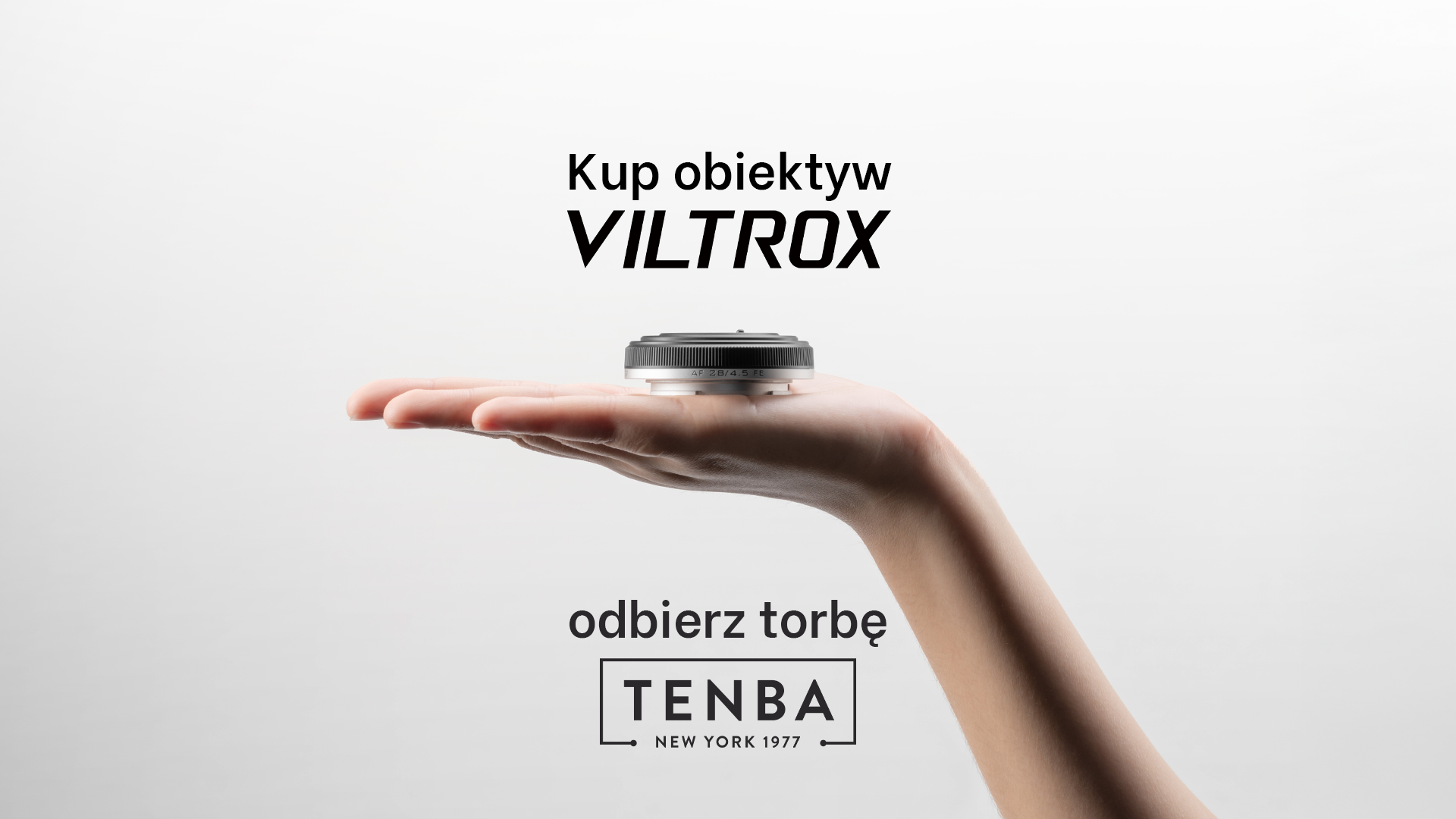Promocja „Kup Obiektyw Viltrox i odbierz torbę Tenba”