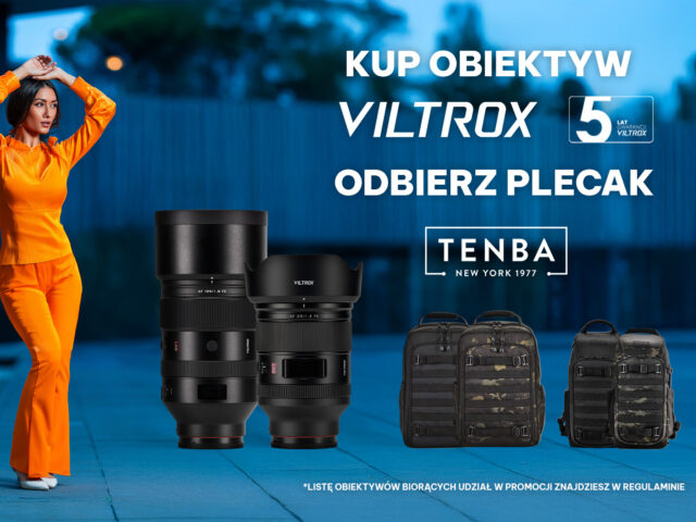 Promocja „Kup Obiektyw Viltrox i odbierz plecak Tenba”