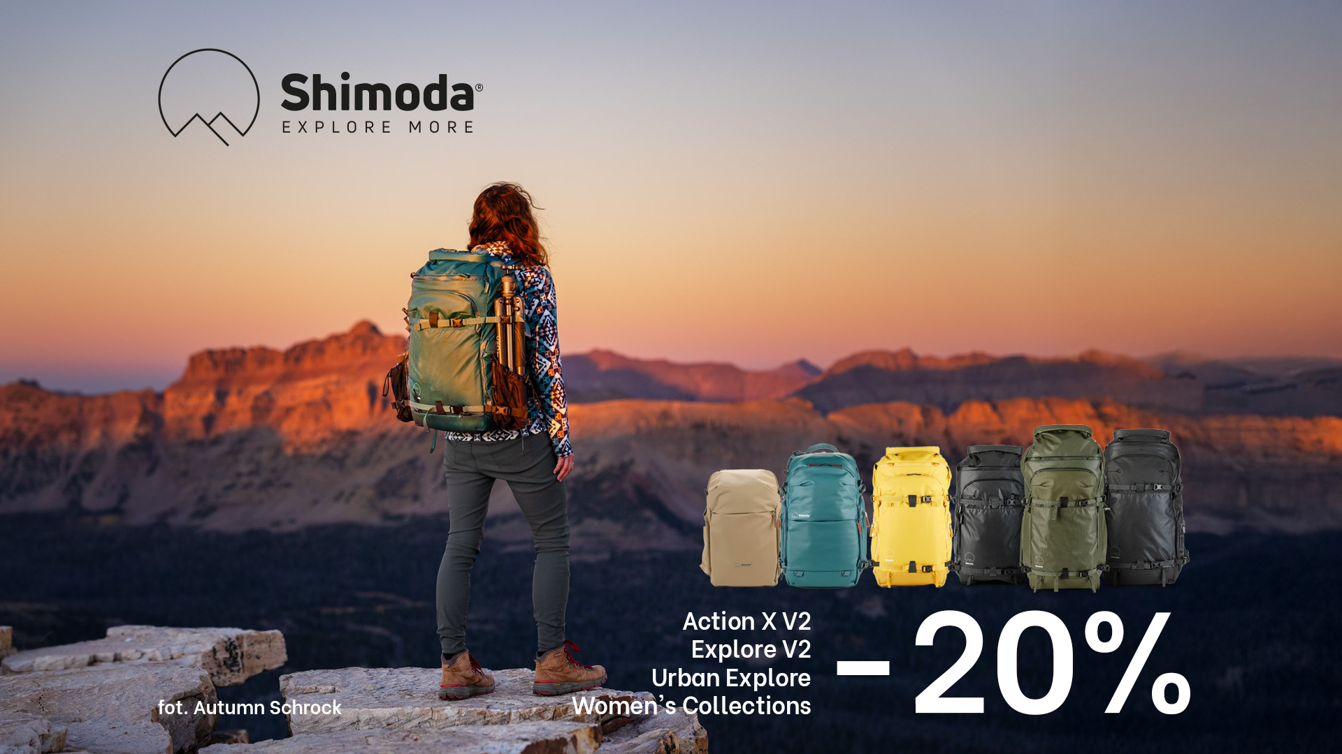 SHIMODA | Promocja na plecaki -20%