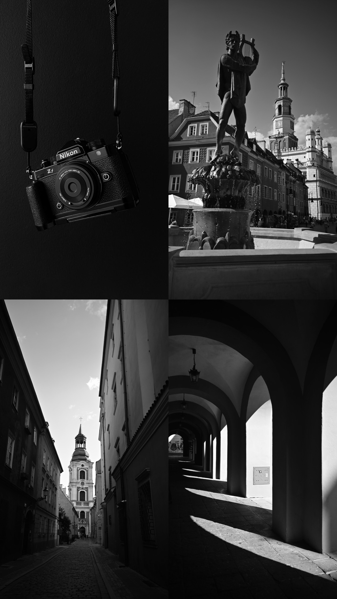 Kolaż fotograficzny wykonany Viltrox AF28mm