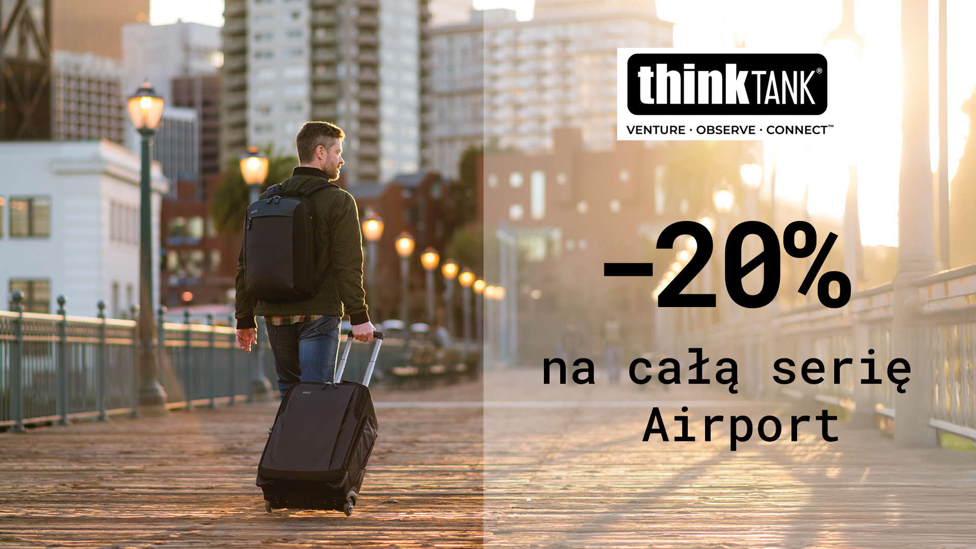 PROMOCJA -20% na serię Airport marki Think Tank