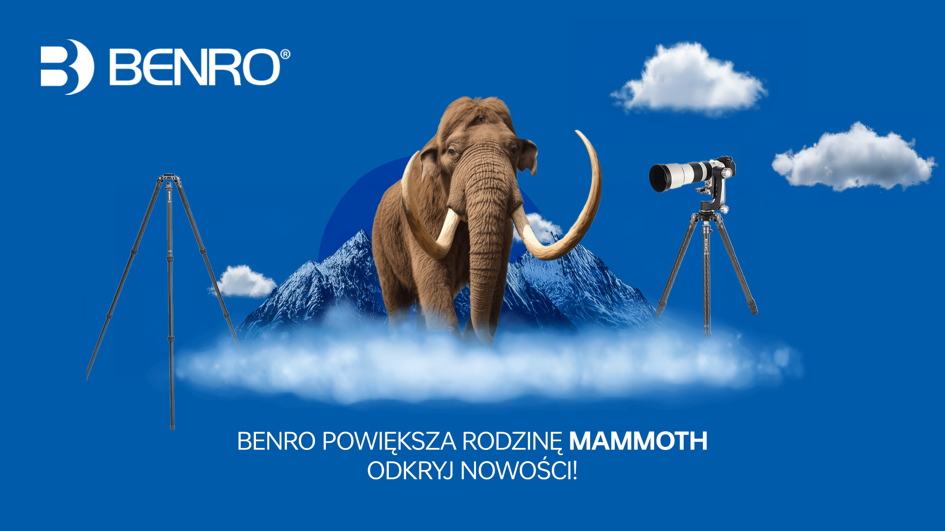 Benro Mammoth – statywy stworzone do najtrudniejszych zadań