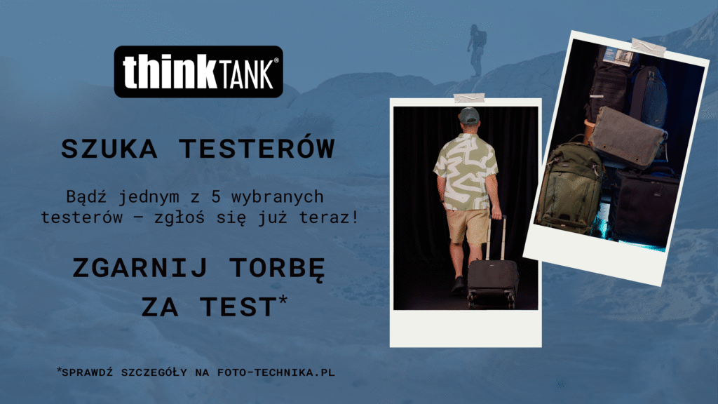 test dla marki Think Tank