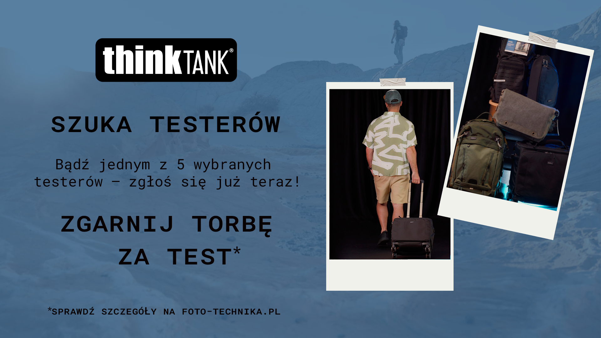 test dla marki Think Tank