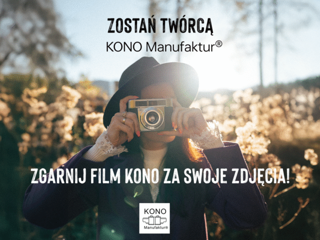Przetestuj film KONO i zatrzymaj go na zawsze! 🎞️