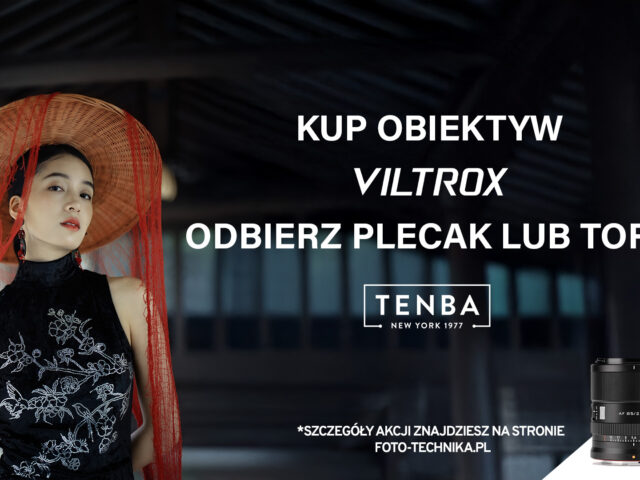 Promocja „Kup obiektyw Viltrox i odbierz torbę lub plecak Tenba”