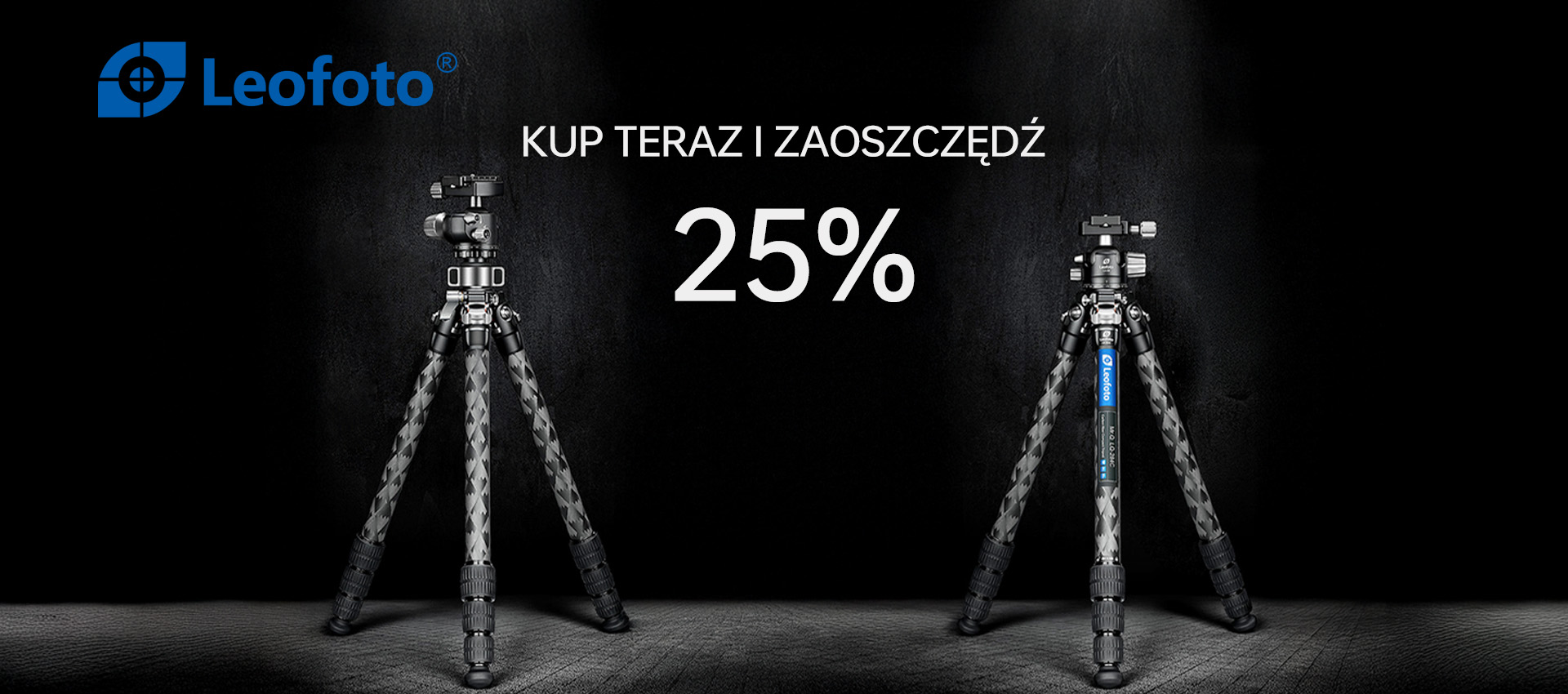 Wyjątkowa okazja na Leofoto – zyskaj 25% rabatu!