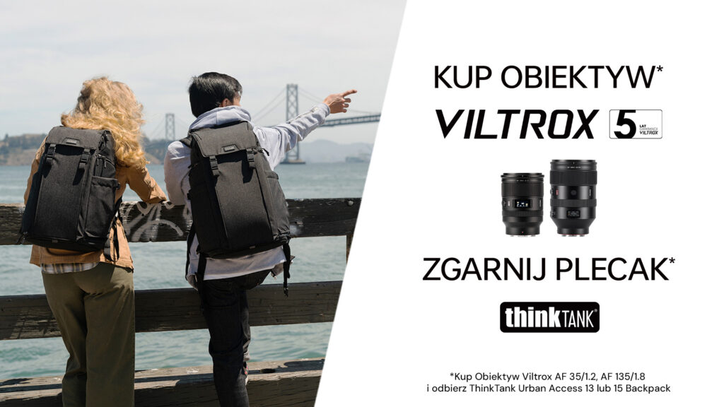 Kup obiektyw Viltrox i odbierz plecak Think Tank