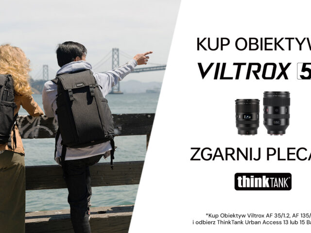 Promocja „Kup obiektyw Viltrox i odbierz plecak Think Tank”