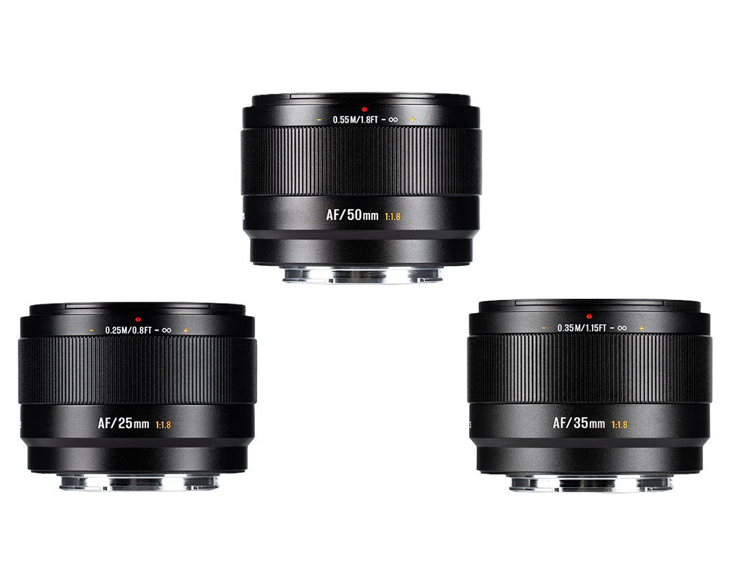 7Artisans | Nowość | 7Artisans AF 25mm, 35mm, 50mm f/1.8 APS-C