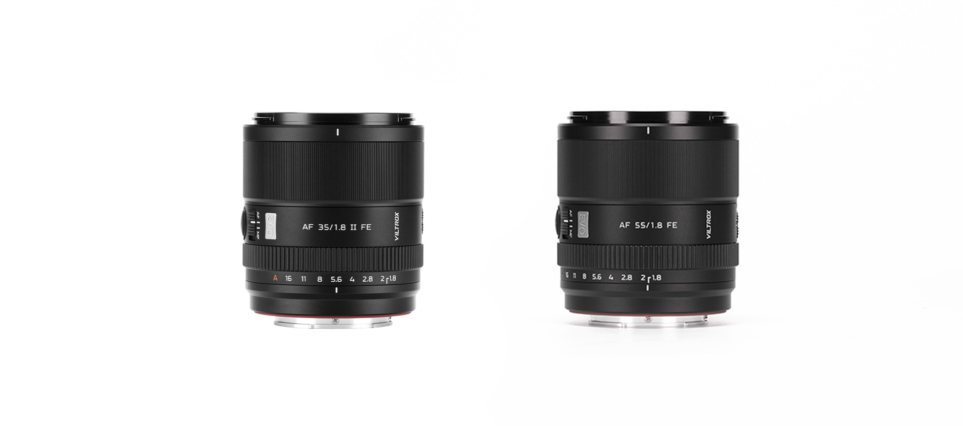 VILTROX | Nowość | Obiektyw Viltrox AF 35 mm f/1.8 EVO oraz AF 55 mm f/1.8 EVO