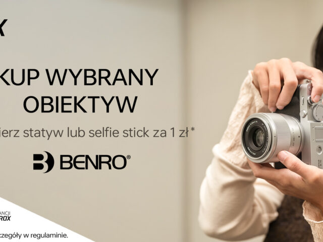 Promocja „Kup obiektyw Viltrox i odbierz prezent Benro”
